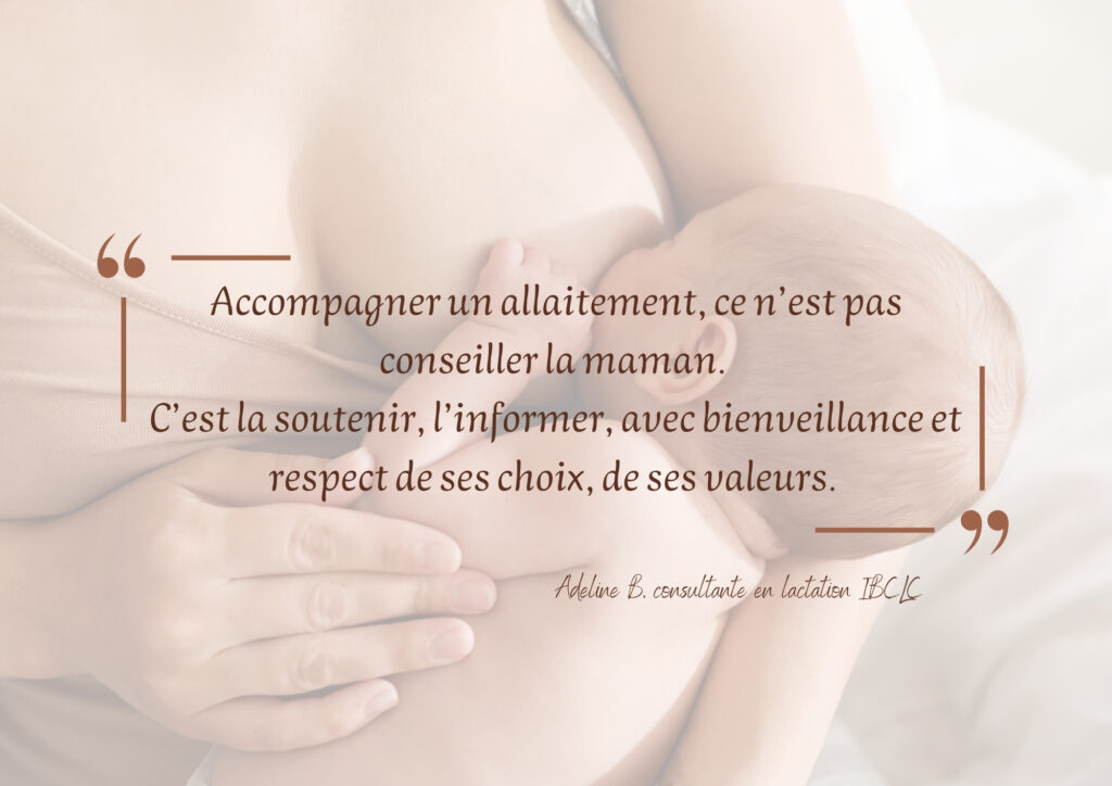 accomapgner un allaitement, ce n’est pas conseiller la maman. c’est la soutenir, l’informer dans son accomapgner un allaitement, ce n’est pas conseiller la maman. c’est la soutenir, l’informer dans son